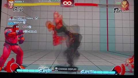 Sub Request: Guile Normal Level 4 *flash kick to super help*