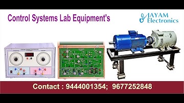 Control Systems Lab Equipment