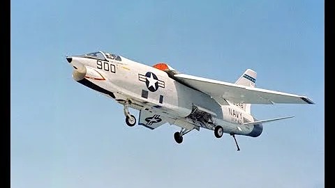 Vought XF8U 3 Super Crusader III Fighter Aircraft