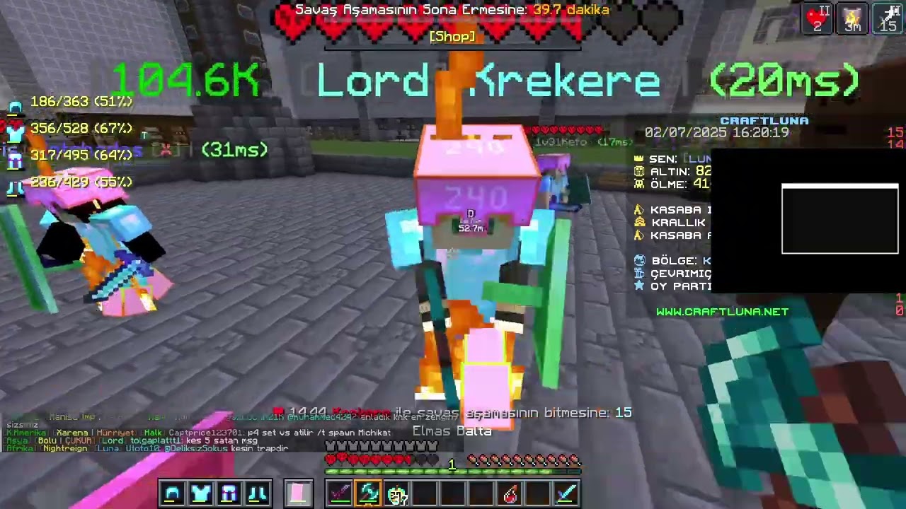 CraftLuna Kill Montage #2 (Duhn ve Shyzuk) için