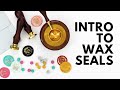 Introduction to wax seals  card making envelopes  invitations