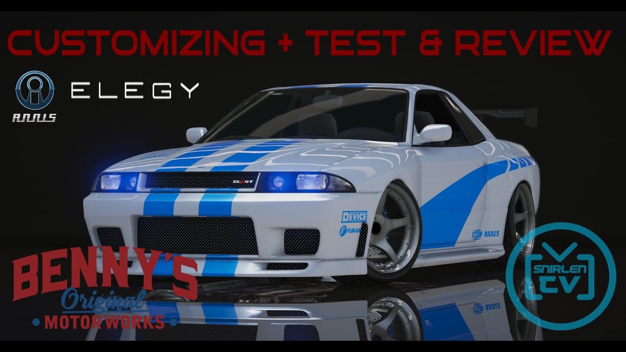 GTA Online | Annis Elegy Retro Custom | Customizing + Test & Review