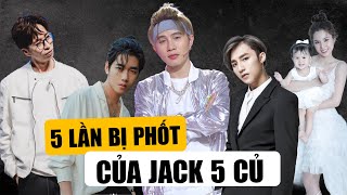 5 Lần Bị Phốt Của JACK 5 CỦ: Nói Xấu SƠN TÙNG, Ăn Cháo Đá Bát Với K-ICM VIRUSS Ngoại Tình Bỏ Rơi Con