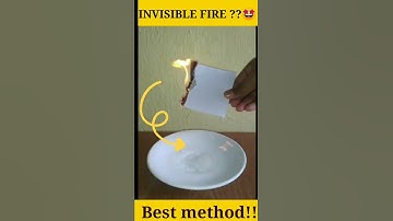 How to make INVISIBLE Fire🔥in Real Life | XPERIQUE | #shorts #trending #mrindianhacker#crazyxyz