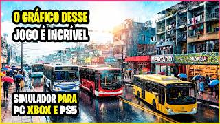O MELHOR SIMULADO DE ONIBUS PARA PC XBOX E PS5 - TESTE NO VOLANTE PXN V 99 COM VR