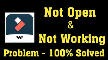 How To Fix FilmoraGo Not Open Problem Android & Ios - Fix FilmoraGo Not Working Problem Android &Ios
