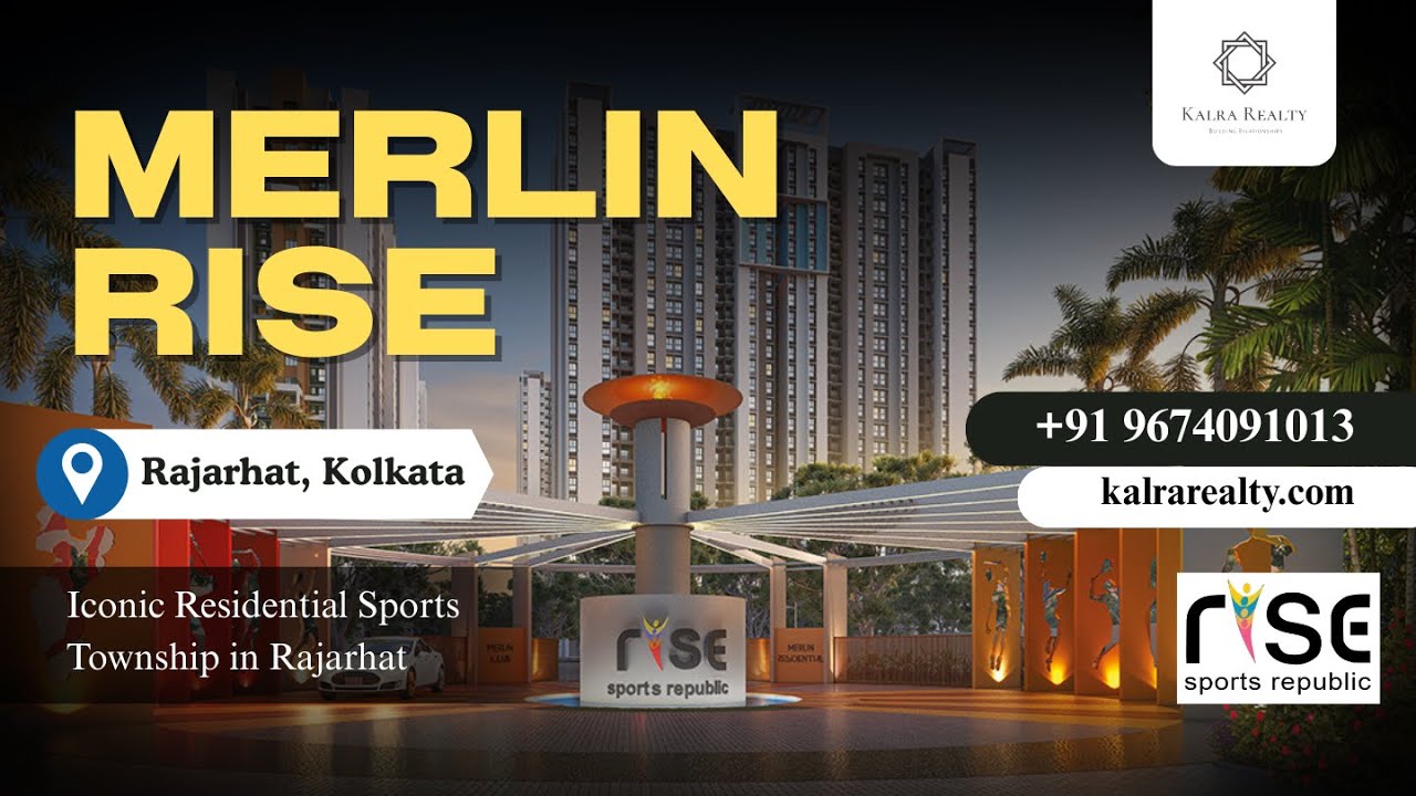 Merlin Rise – Sports City Flats in Rajarhat New Town, Kolkata | Call ...