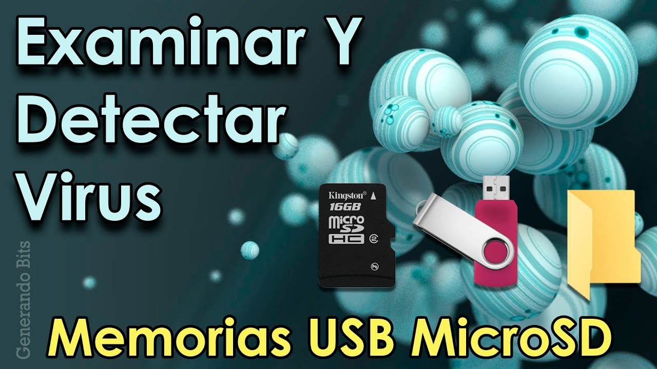 Escanear y eliminar virus en memoria USB y microSD Antivirus Windows YouTube