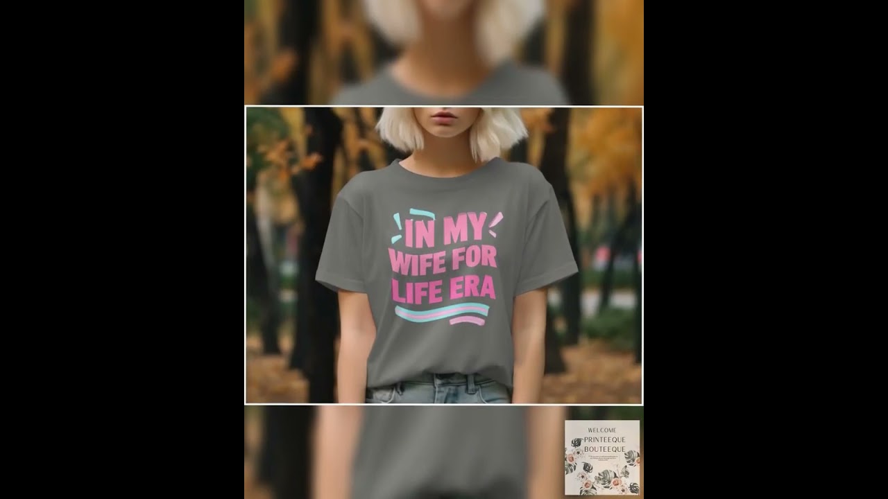 In My Wife For Life Era T-Shirt, Gildan Sweatshirt, Comfort Colors T-shirt, Bride Shirt, Funny Wi...