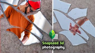 Mirror selfie photo editing Snapseed || Snapseed photo edit || broken miror broken glass editing screenshot 4