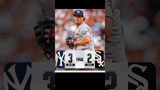 New York Yankees versus Chicago White Sox game score ￼