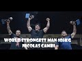 World Strongest Man 105 kg - 2021 - Nicolas Cambi