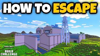 Minecraft Movie Build Challenge - How to Escape The Map