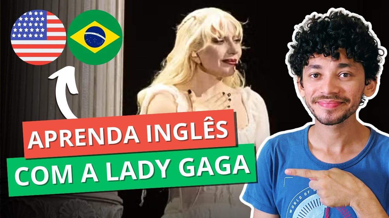 TESTE: Você consegue entender o que a Lady Gaga disse aqui?