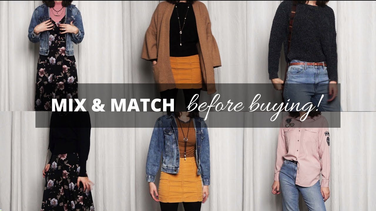 How to Mix and Match Outfits for Dressing Modestly YouTube