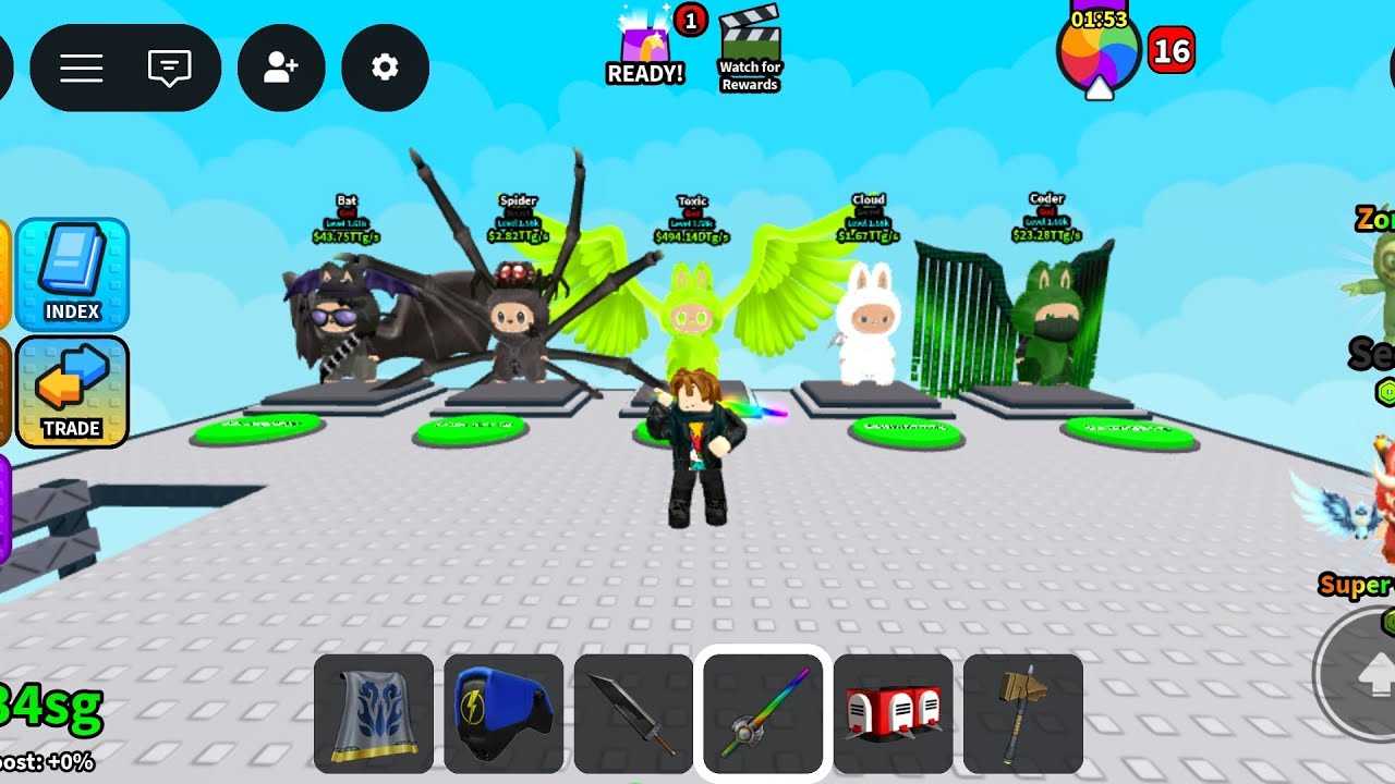 I Stole 2 Secrets and 3 God Labubu in Don’t Steal the Bubu - Roblox