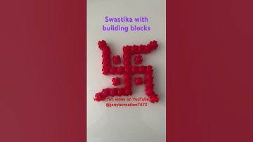 Swastika#youtubeshorts#building blocks#blocksgame#legoblocks #kidsart #creativityvideo#shorts #india