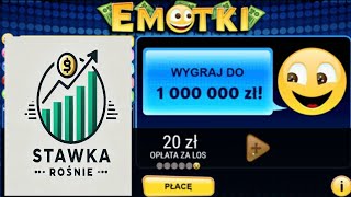 Gierki Lotto 🎲 Stawka Rośnie #014 💸 Emotki 👉 Gram za Wszystkie Stawki!