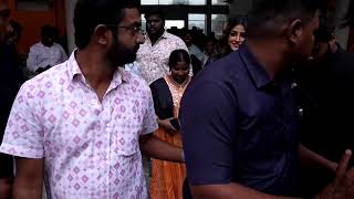 Actress Dimple Hayathi Entry At Vammo Vaayyo Grand Song Launch Eventbhartha Mahasayulaku Wignyapthi