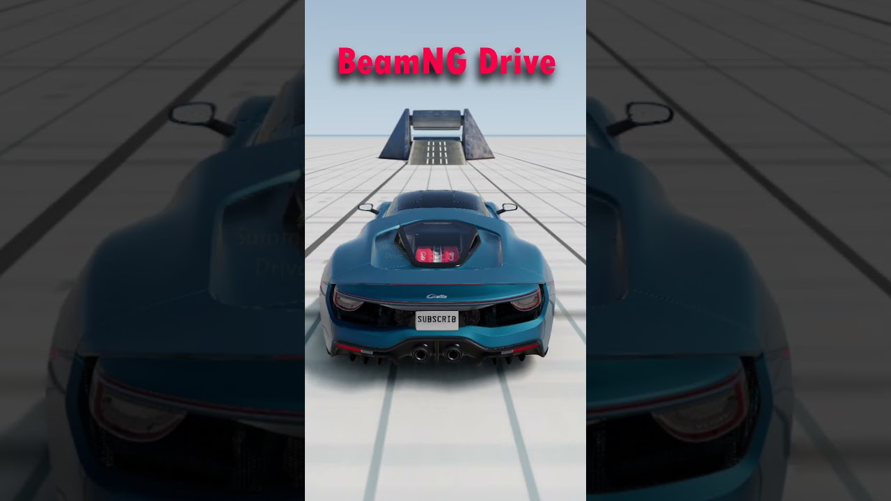 😱 Roller In BeamNG Drive vs Brick Rigs 