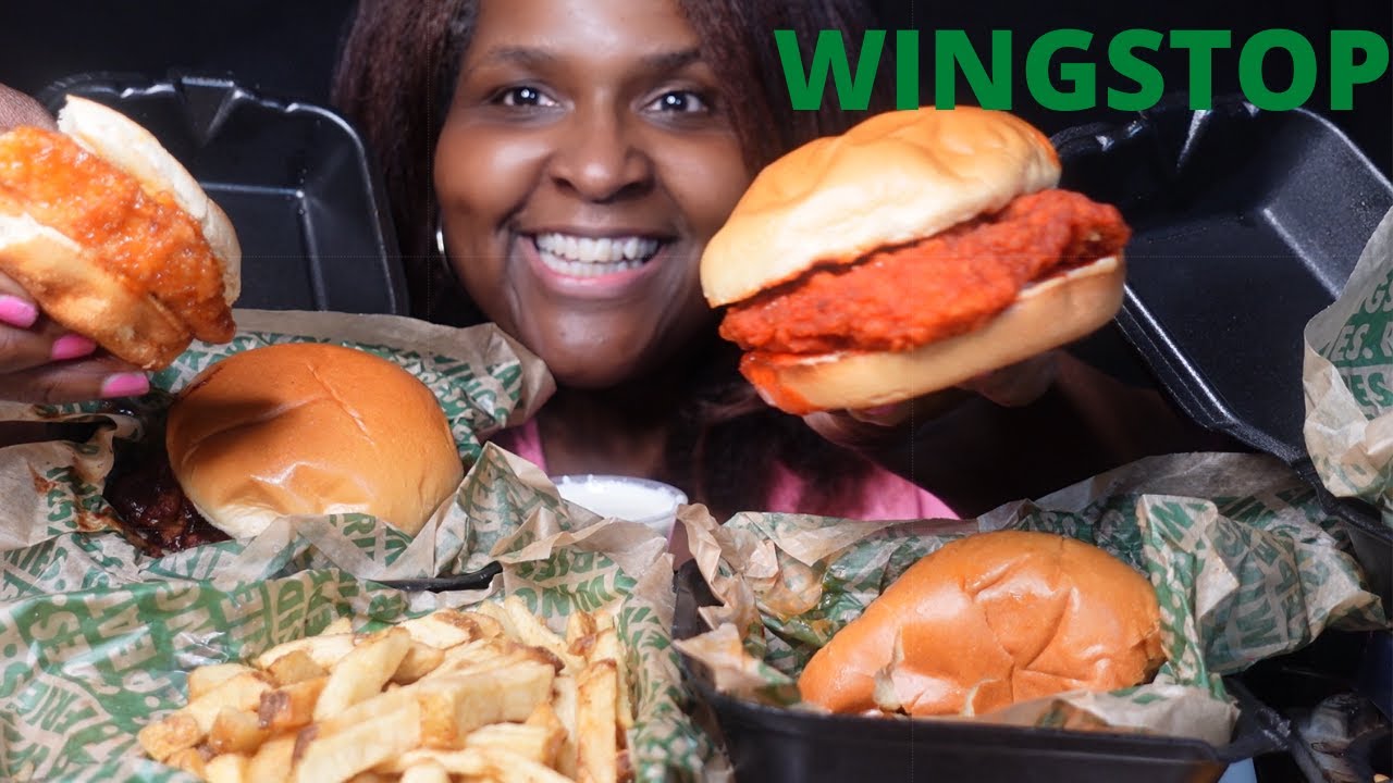 TRYING WINGSTOP’S ALL NEW CHICKEN SANDWICHES FOR THE FIRST TIME