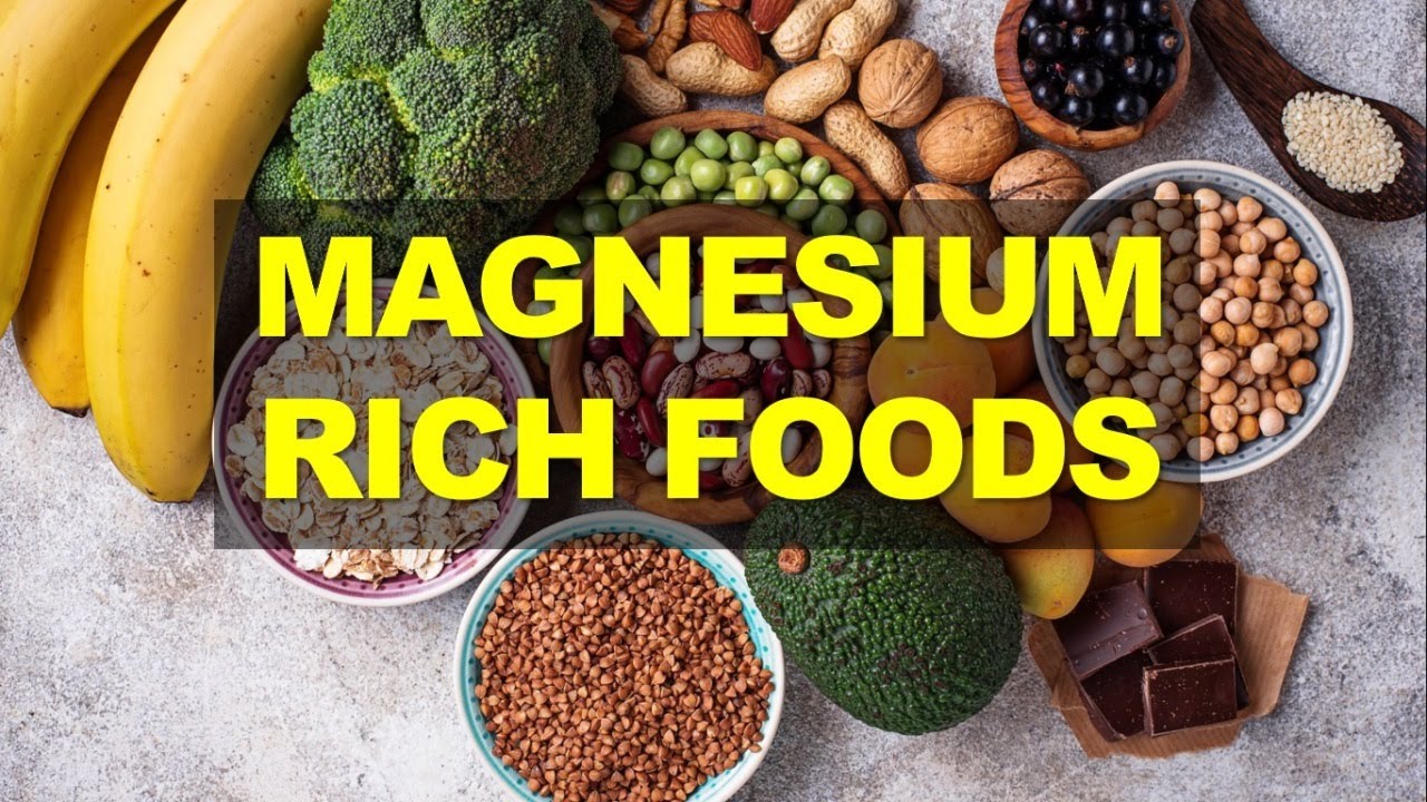 10 Magnesium Rich Foods High Magnesium Foods YouTube