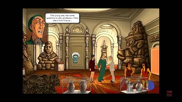 Broken Sword 2: The Smoking Mirror playthrough part 11: British Museum [HD]