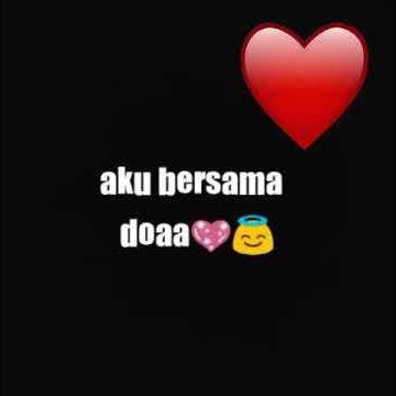 cinta dalam doa status wa