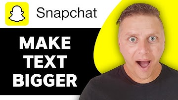 How to Make Text Bigger on Snapchat | Snapchat Tutorial 2025