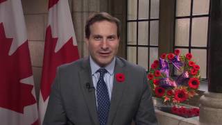MP Mendicino Remembrance Day Message