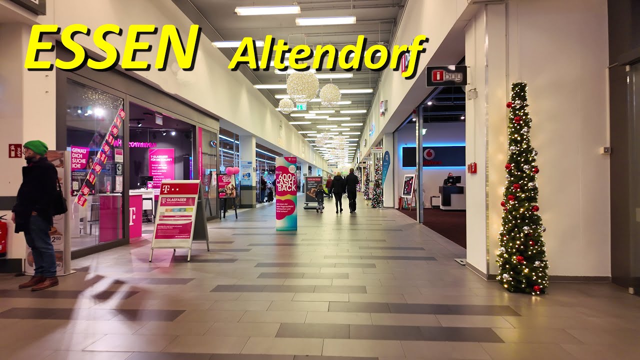 Stadt Essen walking 4K | Altendorf 2024