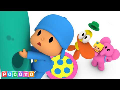 🚨 RESCUE Pocoyo from the BOUNCY BALL GAME! | Pocoyo Portuguese Brazil | CARTOONS