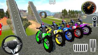 Motor Dirt Bikes driving Extreme Off-Road Multiplayer Game #2 - Offroad Outlaws Android ios Gameplay screenshot 2
