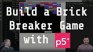 Build a Brick-Breaker game with P5.js - Special Guest Brooks Builds screenshot 5
