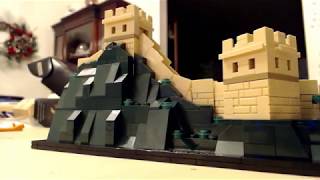 LEGO Great Wall of China Review and Time-Lapse Build