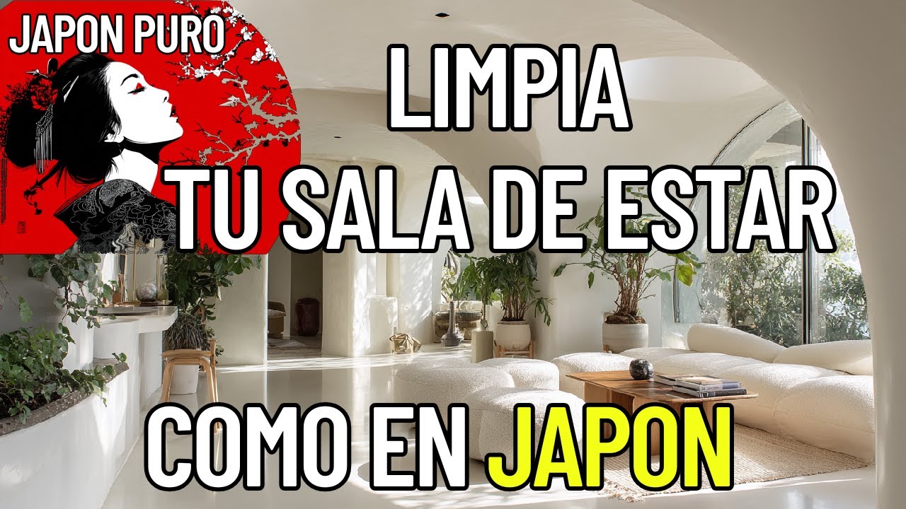 7 HABITOS JAPONESES PARA LIMPIAR LA SALA DE ESTAR