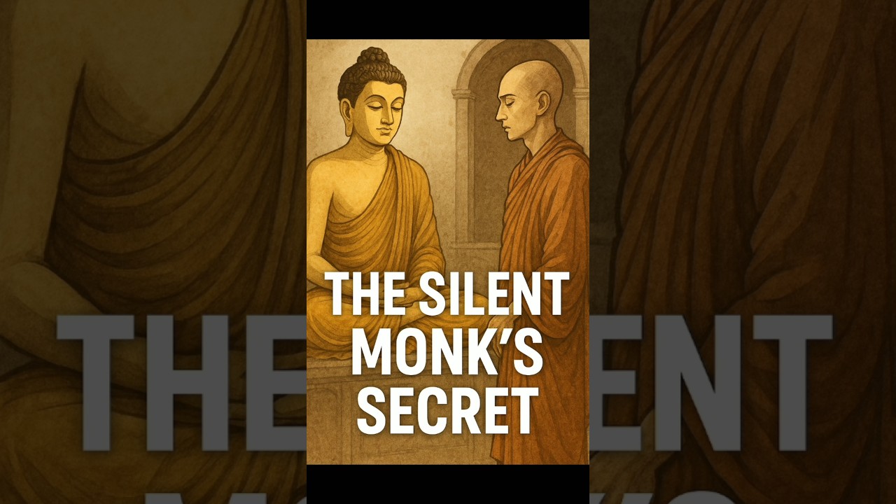 "The Silent Monk's Secret 🤫 | Buddha’s Hidden Wisdom" 
