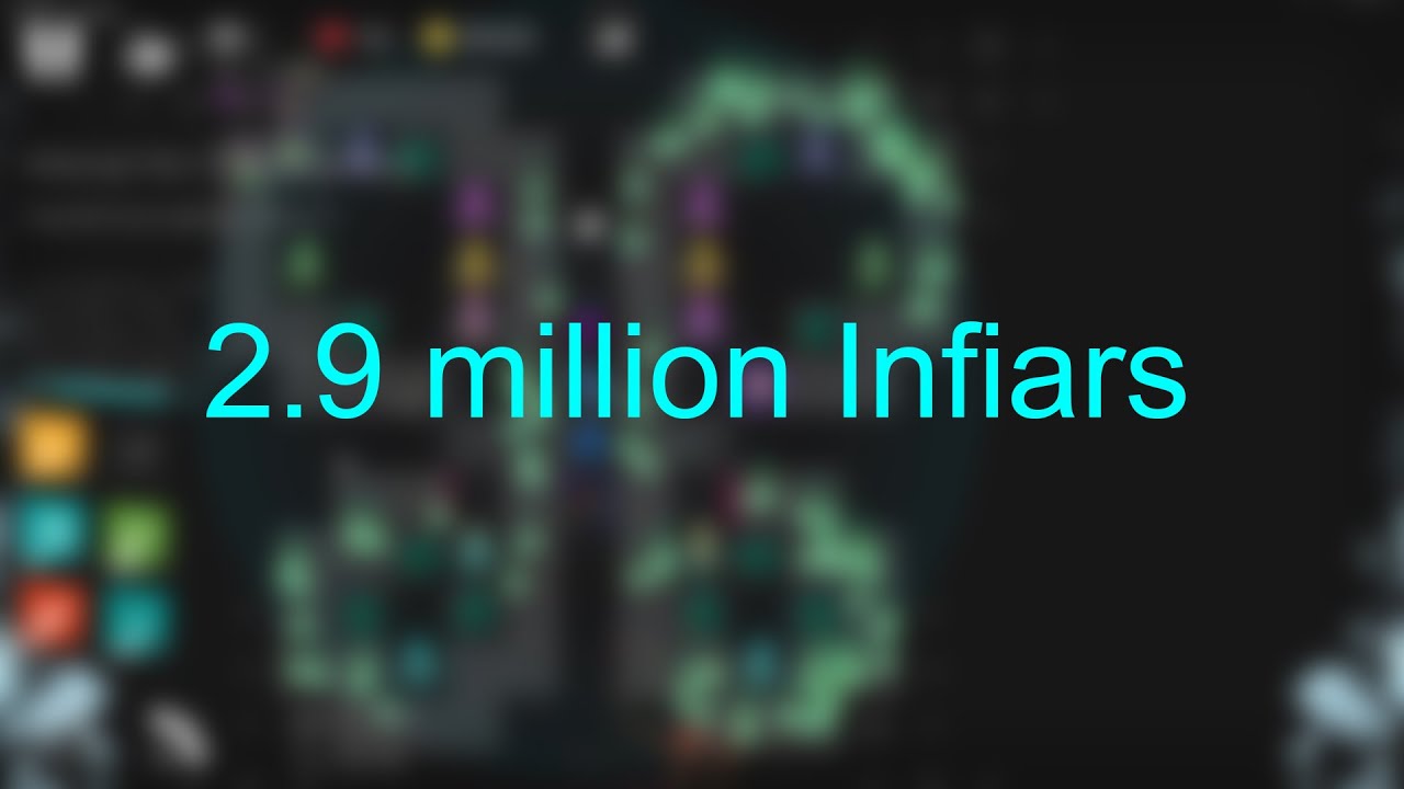 Infinitode 2 : 2.9M Infiars in a game