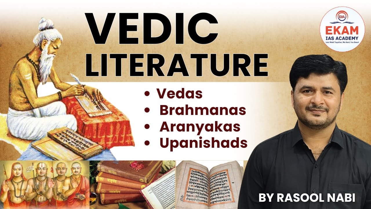 Vedic Literature Simplified for UPSC | Shruti vs Smriti | 4 Vedas & Upavedas Explained