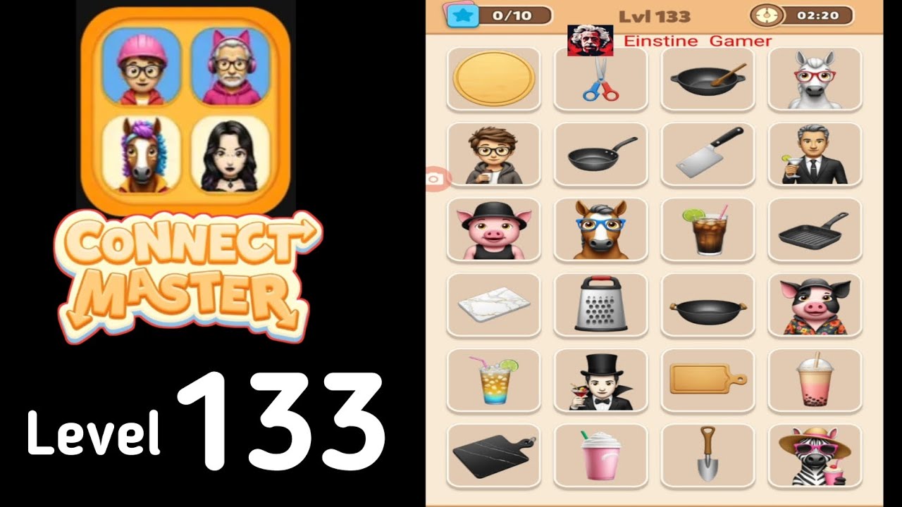 Connect Master Match Puzzle level 133 Guide Walkthrough Solution - YouTube