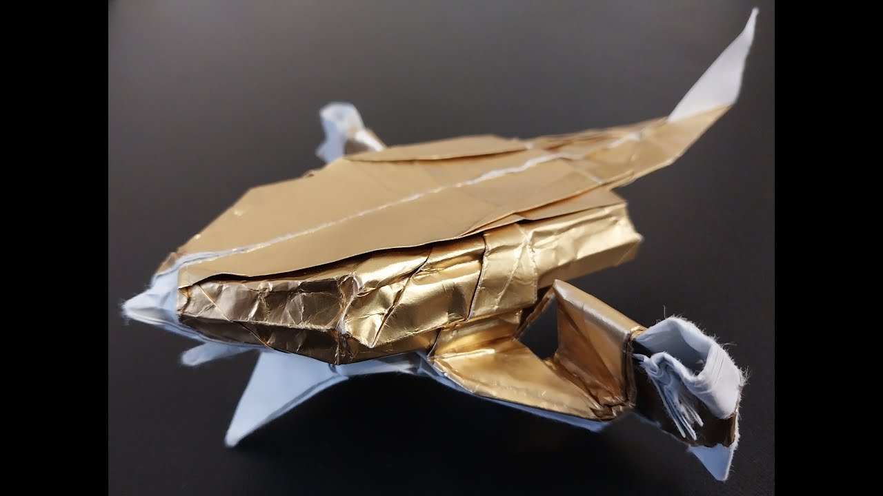 Origami Dropship (Valkyrie) by Jayson Merrill tutorial. (Part 1