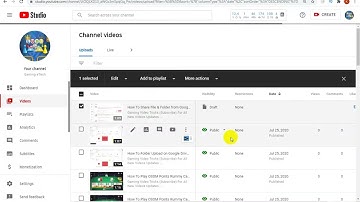 Blogspot:📌 How To Permanently Delete a Draft Video from YouTube | How To Delete Video from YouTube 🚀