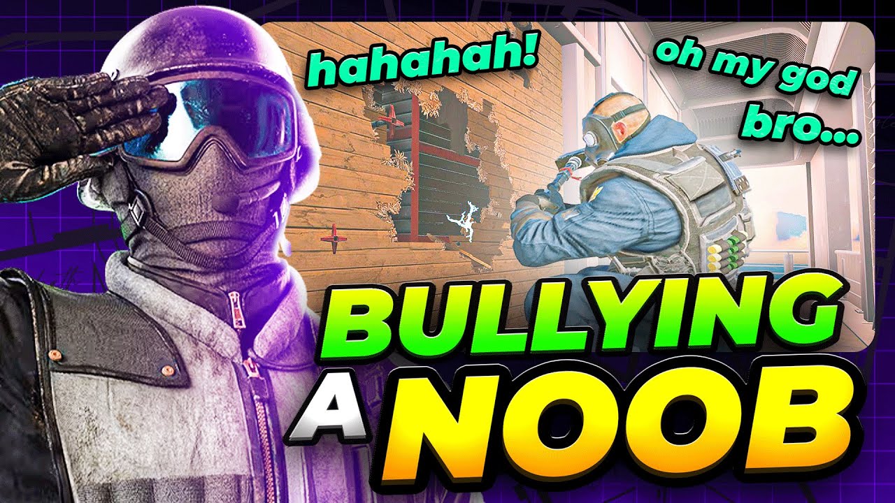Complete R6 Noob has some Hilarious Gameplay | Spectating Nightmares