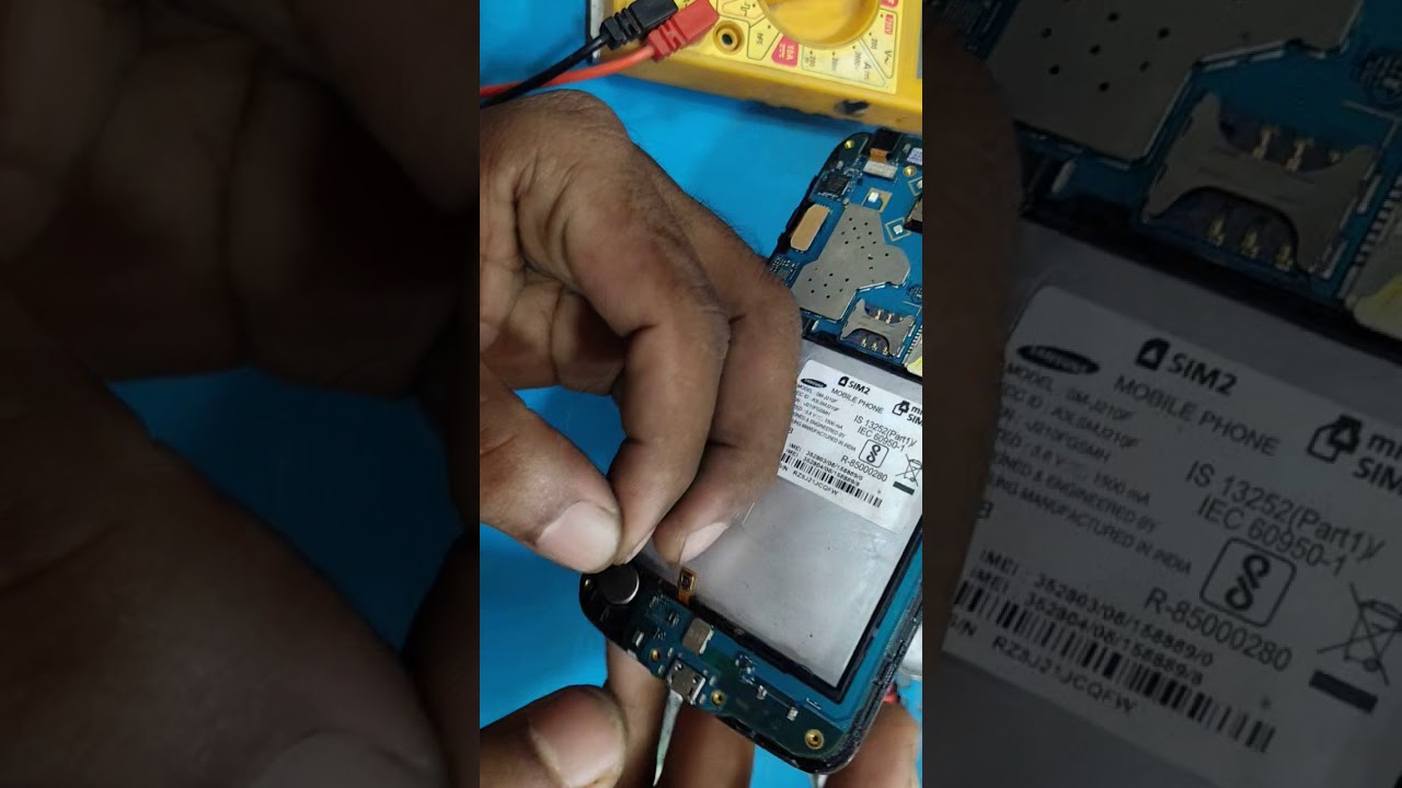 Samsung j2 pro home button not working solution YouTube