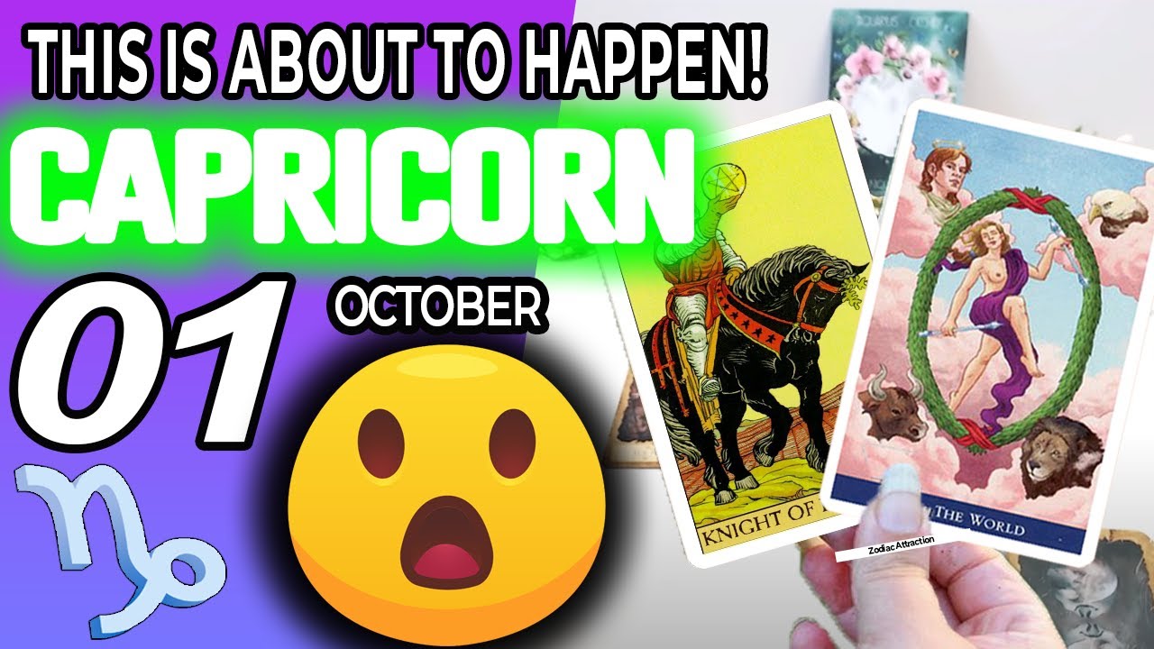 Capricorn ♑️ ð²THIS IS ABOUT TO HAPPEN!ð Horoscope for ...