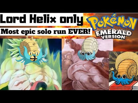 most-epic-solo-run-ever?-can-you-beat-pokemon-emerald-with-only-lord-helix-(omanyte)?-full-video