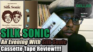 SILK SONIC 📼 Evening With A CASSETTE TAPE! (REVIEW/REACTION)  Bruno Mars, Anderson .Paak, AOTY 2021!