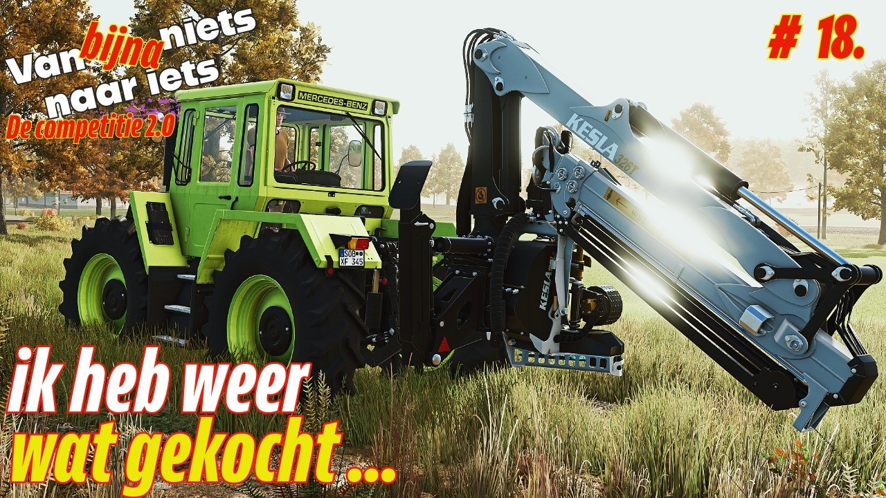 Farming Simulator 25 | IK HEB WEER WAT GEKOCHT... – De Competitie 2.0 #18 (Nederlands)