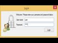 C# Application - How to create a Login Form with SQL Server | FoxLearn