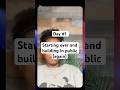 Day #1: Starting Over and Building in Public (Again)